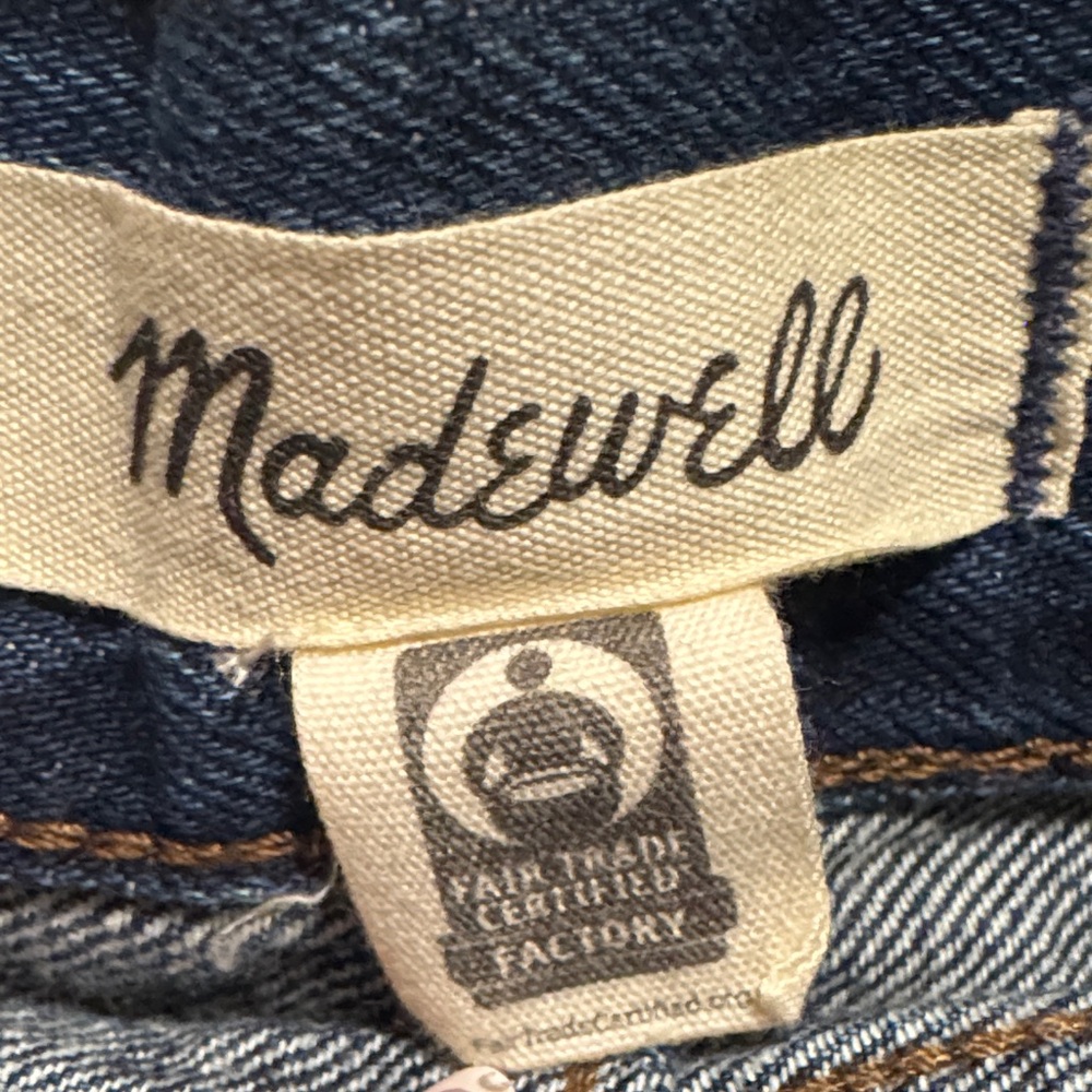 Madewell Indigo Denim Pants - Picture 2 of 7